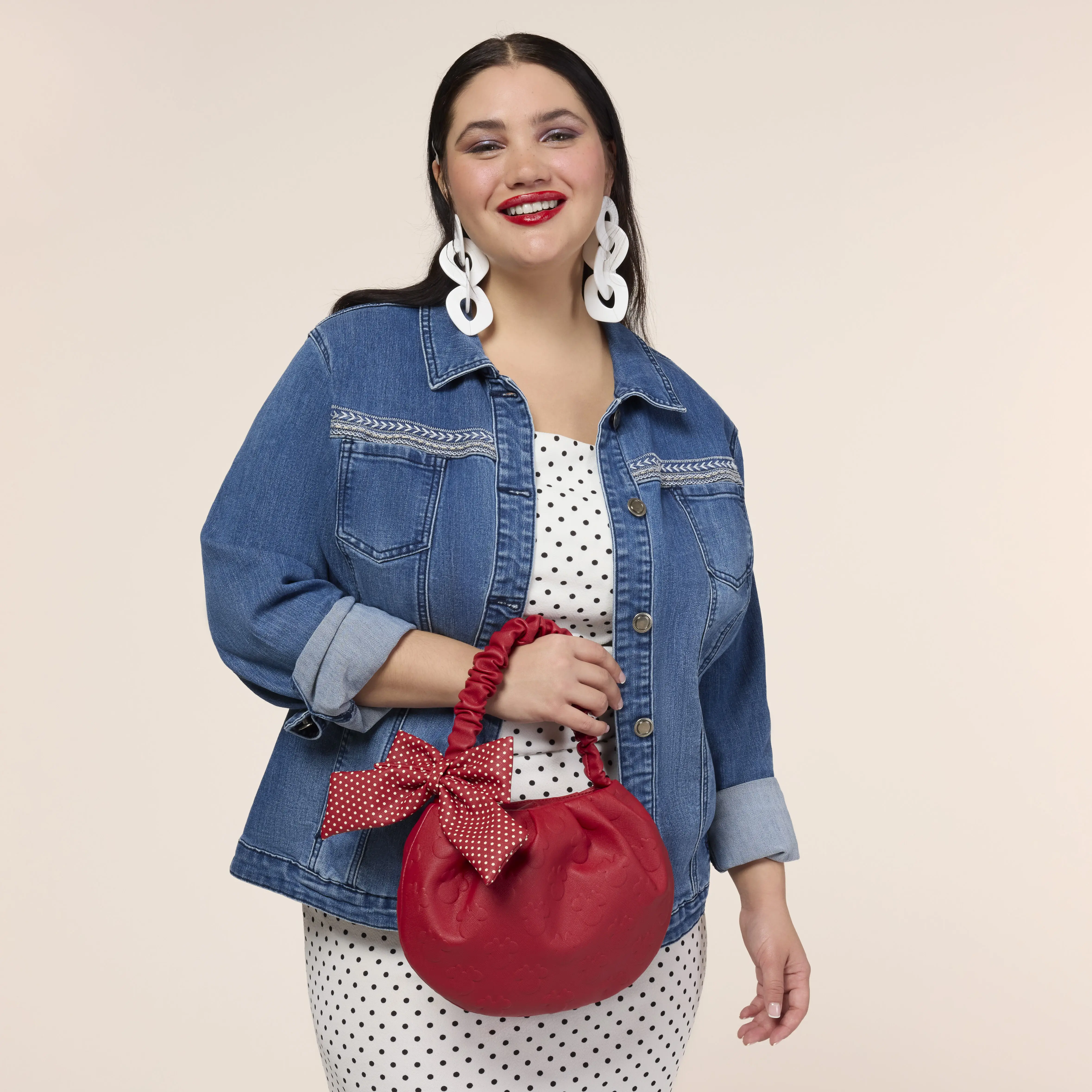 Minnie Mouse Rock the Dots Coquette Handbag - Image 2