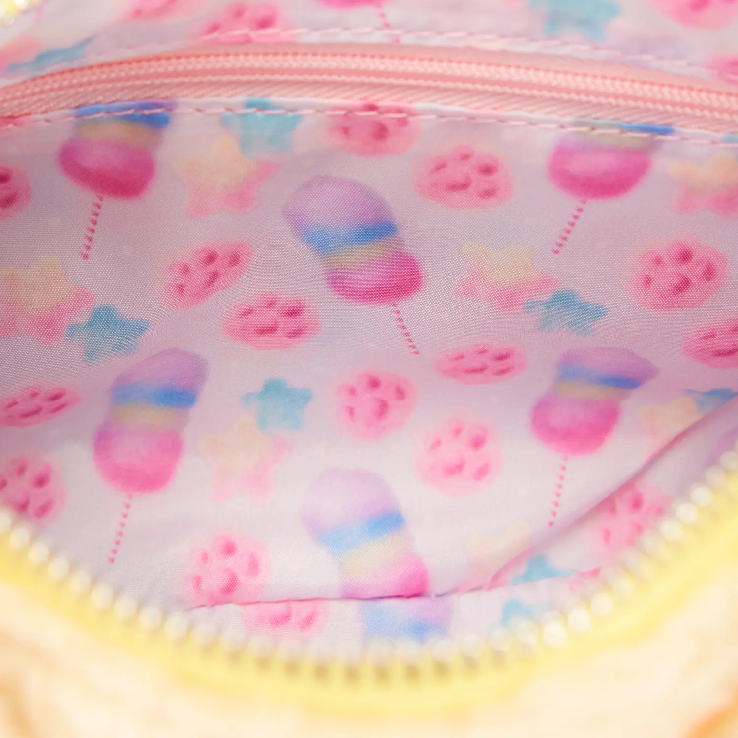 Zootopia 2 Officer Clawhauser Cotton Candy Plush Cosplay Crossbody Bag - Image 6