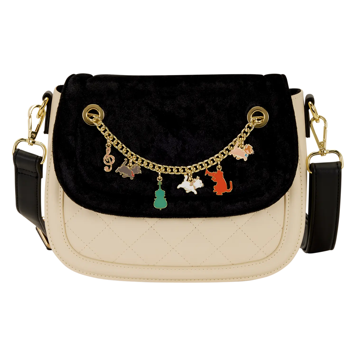 The Aristocats Charm Crossbody Bag