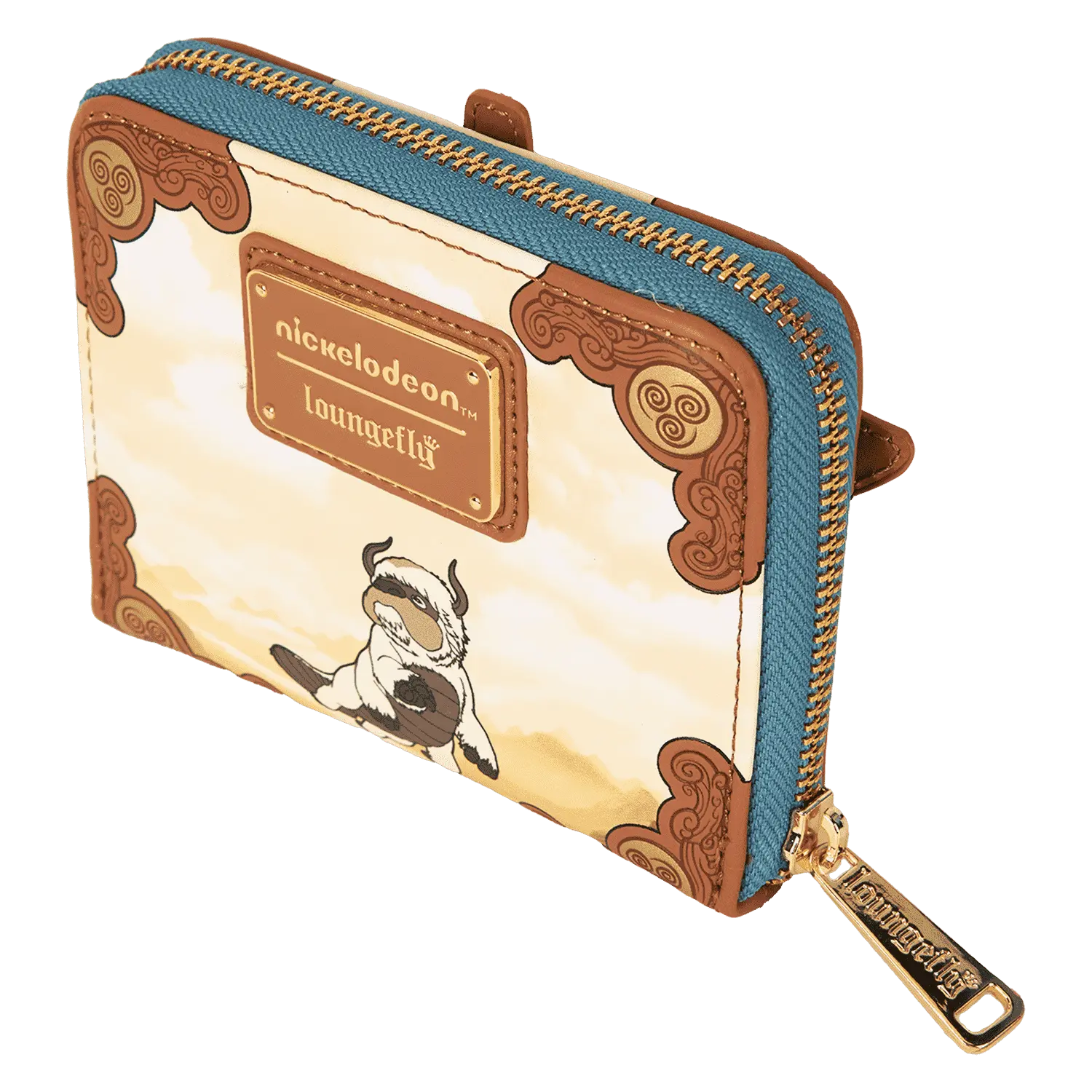 Avatar: The Last Airbender Aang Glider Staff Zip Around Wallet - Image 6