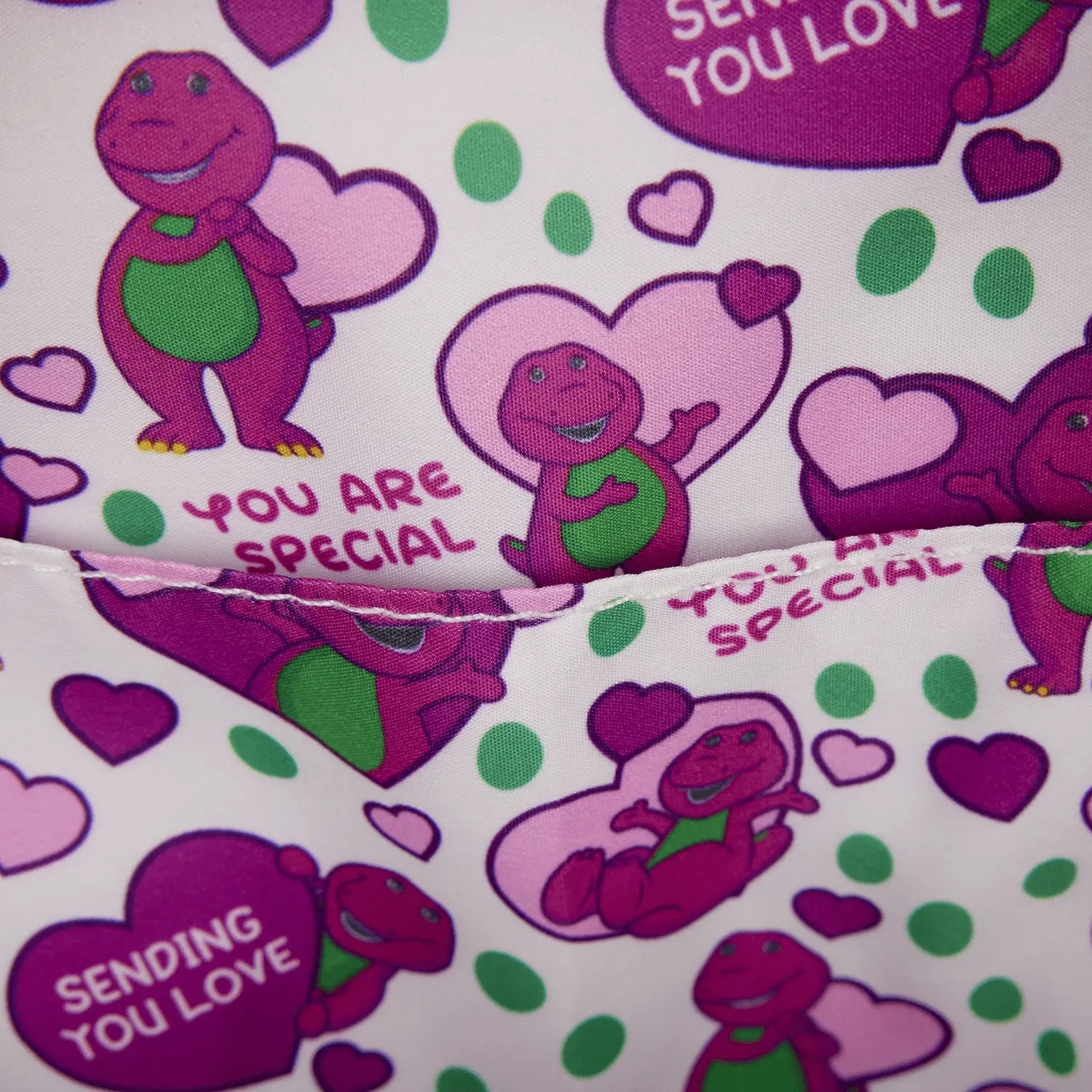 Barney Cosplay Mini Backpack - Image 7