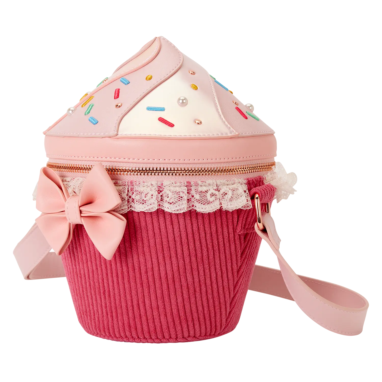 Loungefly Figural Cupcake Crossbody Bag - Image 4